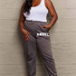 Simply Love Simply Love Full Size Drawstring Angel Graphic Long Sweatpants