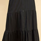 Faith Apparel Tiered Midi Skirt