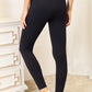 Double Take Wide Waistband Sports Leggings