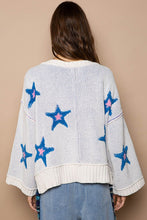 Load image into Gallery viewer, POL Long Sleeve Star Patch Sweater
