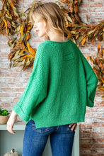 Load image into Gallery viewer, Veveret Notched Long Sleeve Sweater
