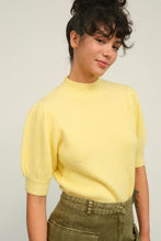 Load image into Gallery viewer, HYFVE Mock Neck Puff Sleeve Sweater
