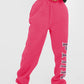 Simply Love Full Size PINK Graphic Sweatpants