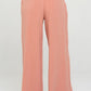 RENEE C Linen Wide Leg Pants with Pockets