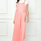 Veveret Wide Strap French Terry Overalls