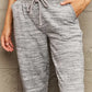 Ninexis Full Size Tie Waist Long Sweatpants