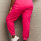 Simply Love Full Size PINK Graphic Sweatpants