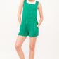 And The Why Button Up Tie Back Sleeveless Romper