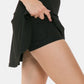 Leggings Depot Wide Waistband Active Skort