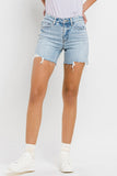 Vervet by Flying Monkey High Rise Denim Shorts