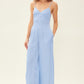 Idem Ditto Drawstring Back Sleeveless Wide Leg Jumpsuit