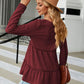 Long Sleeve V-Neck Cable-Knit Blouse