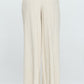 RENEE C Linen Wide Leg Pants with Pockets