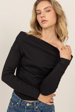 Load image into Gallery viewer, HYFVE Off Shoulder Ribbed Knit Top
