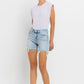 Vervet by Flying Monkey High Rise Denim Shorts