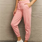 Ninexis Full Size Tie Waist Long Sweatpants