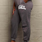 Simply Love Simply Love Full Size Drawstring Angel Graphic Long Sweatpants