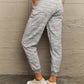 Ninexis Full Size Tie Waist Long Sweatpants