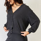 RISEN Ultra Soft  Button Up Long Sleeve Lounge Cardigan