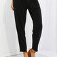 Zenana Pleated High Waist Pants with Side Pockets