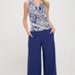 RENEE C Linen Wide Leg Pants with Pockets