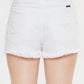 Kancan Raw Hem Distressed Denim Shorts