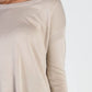 UNIQ Cold Shoulder Long Sleeve Knit Top