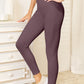 Double Take Wide Waistband Sports Leggings