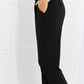 Zenana Pleated High Waist Pants with Side Pockets