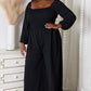 Double Take Square Neck Jumpsuit with Pockets