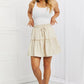 Zenana Carefree Linen Ruffle Skirt