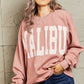 Sweet Claire "Malibu" Oversized Crewneck Sweatshirt