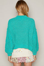 Load image into Gallery viewer, POL Mock Neck Cable Knit Sweater
