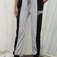 Perfee COURAGE Graphic Color Block Drawstring Joggers