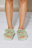 Cape Robbin Soft Steps Buckled Fuzzy Sandals