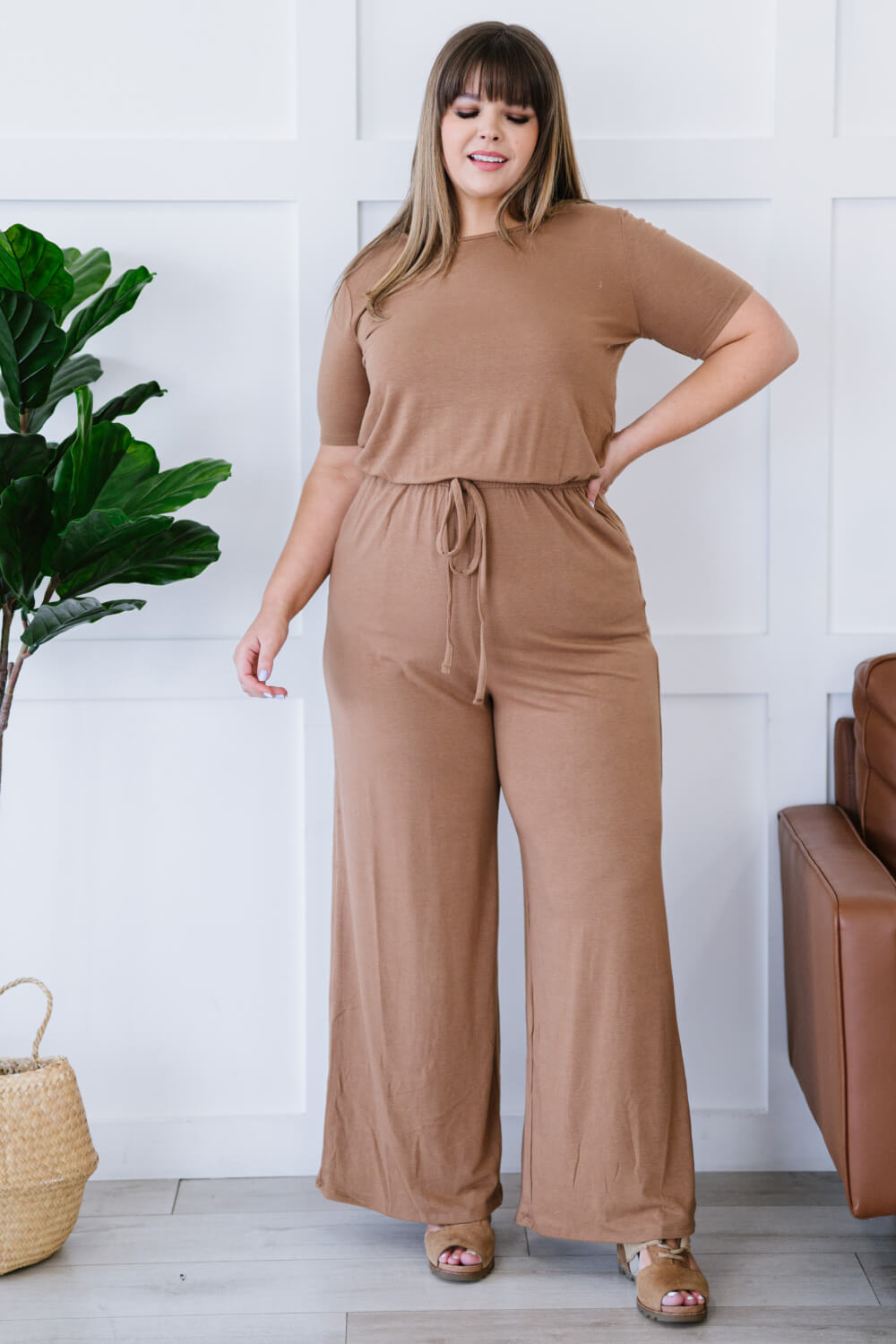 Zenana Good News Full Size Run Jumpsuit