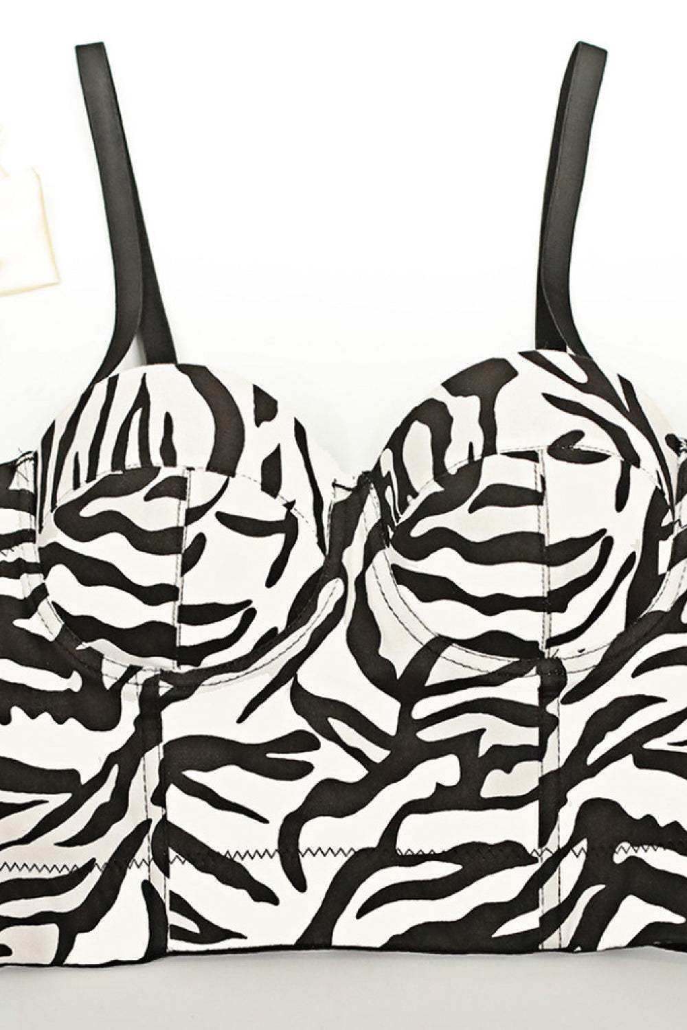 Zebra Print Bustier