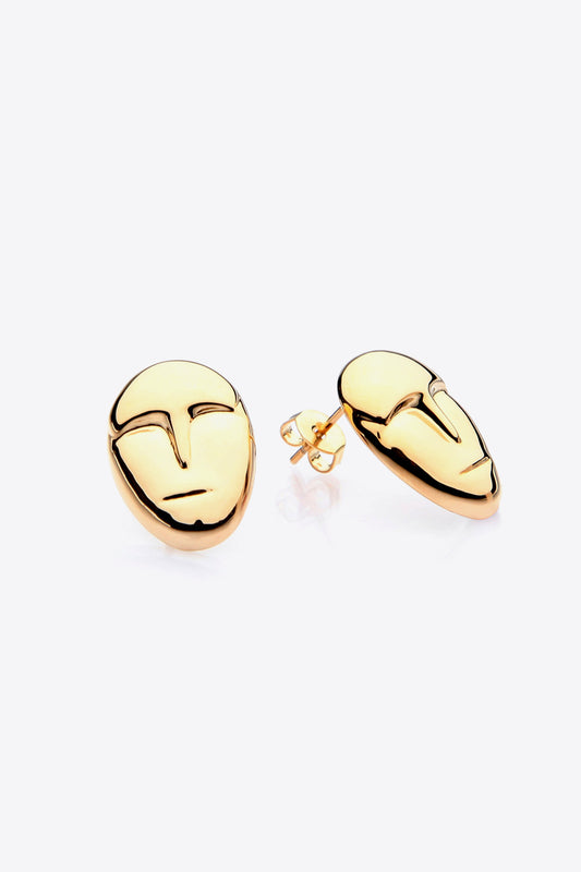 Figure Stud Earrings