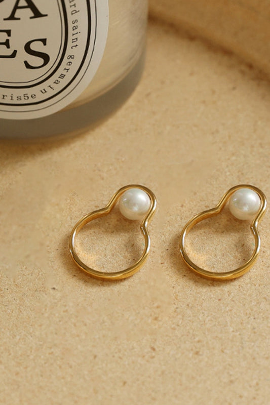 Bring Excitement Pearl Gold-Plated Ring