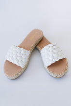 Load image into Gallery viewer, KAYLEEN Dear Lover Woven Espadrille Slides
