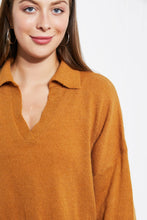 Load image into Gallery viewer, HYFVE Back to School Collared Long Sleeve Sweater
