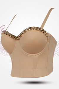 Chain Trim Bustier