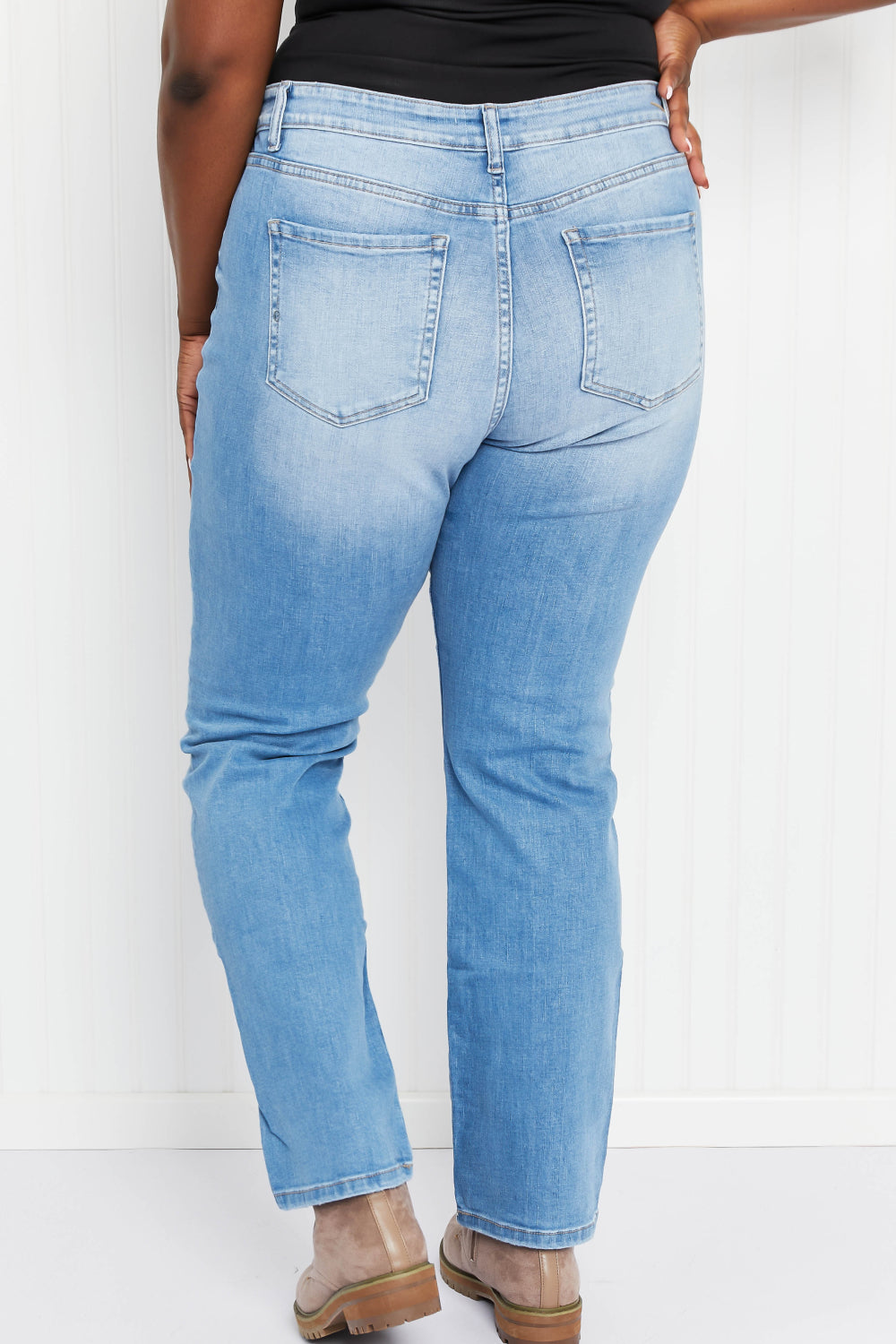 Zenana Ada Full Size Straight Leg Jeans