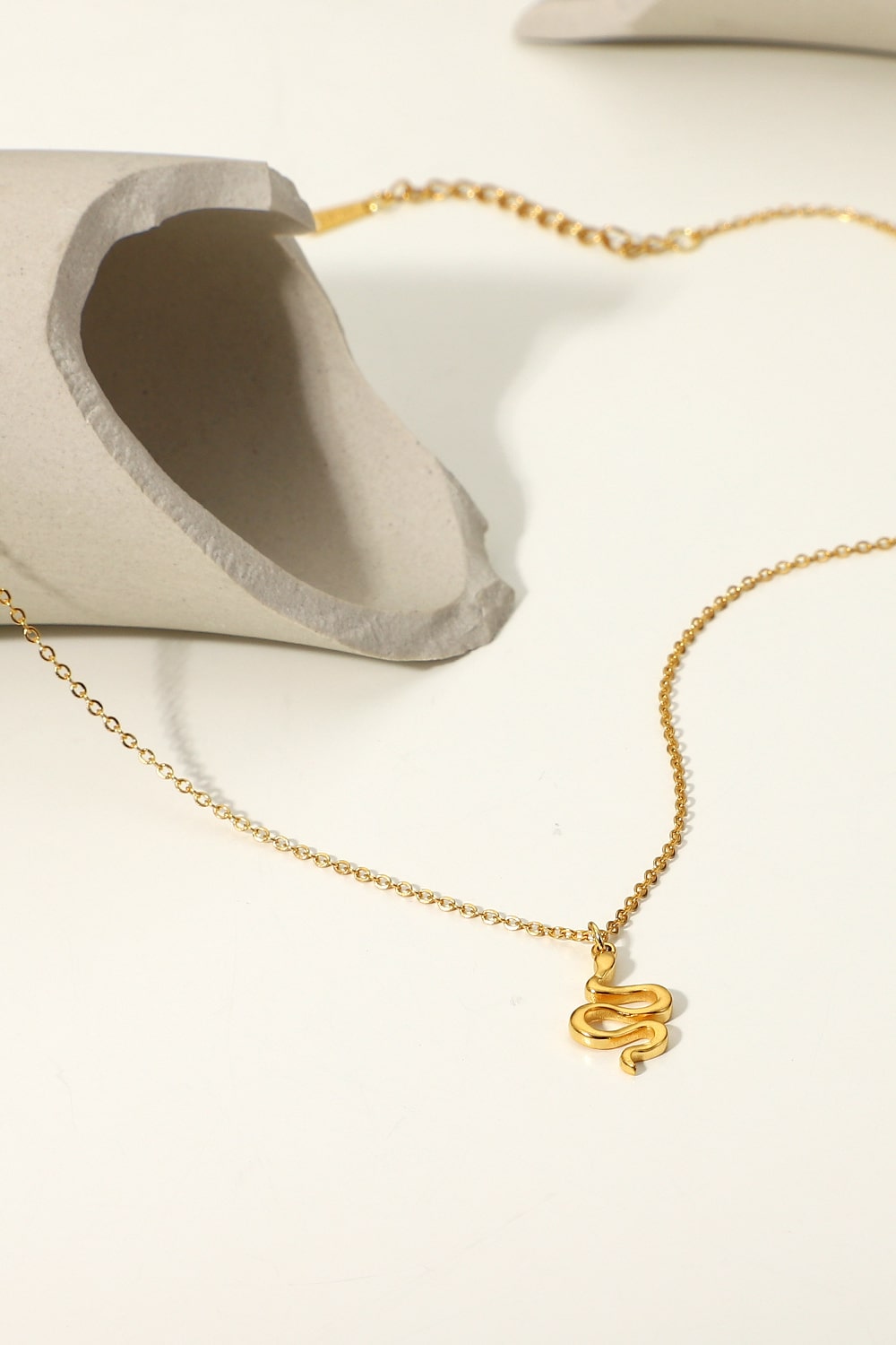 Sweet Temptations Snake Pendant Necklace