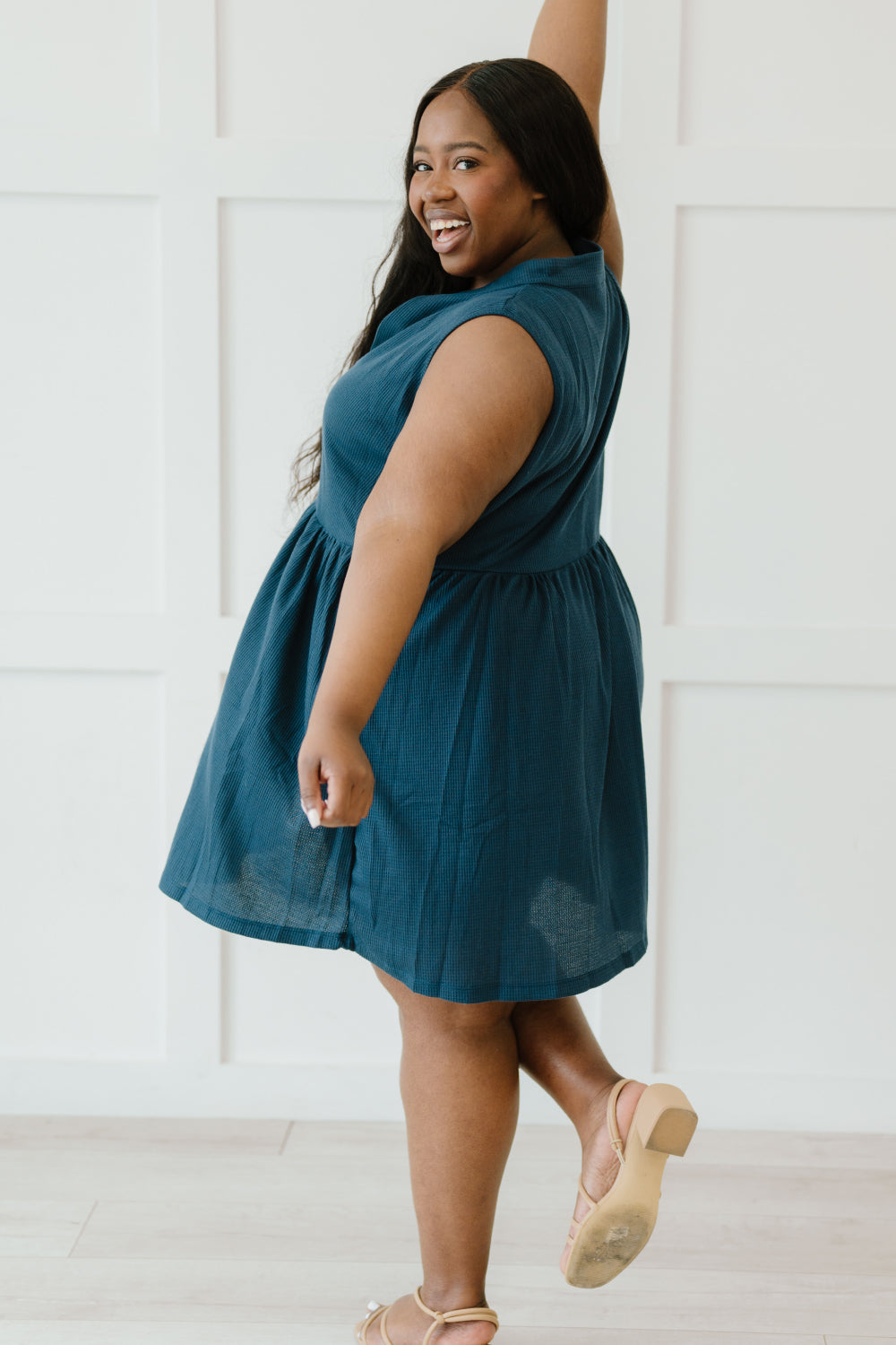 Sew In Love Weekday Wonder Full Size Run Babydoll Dress