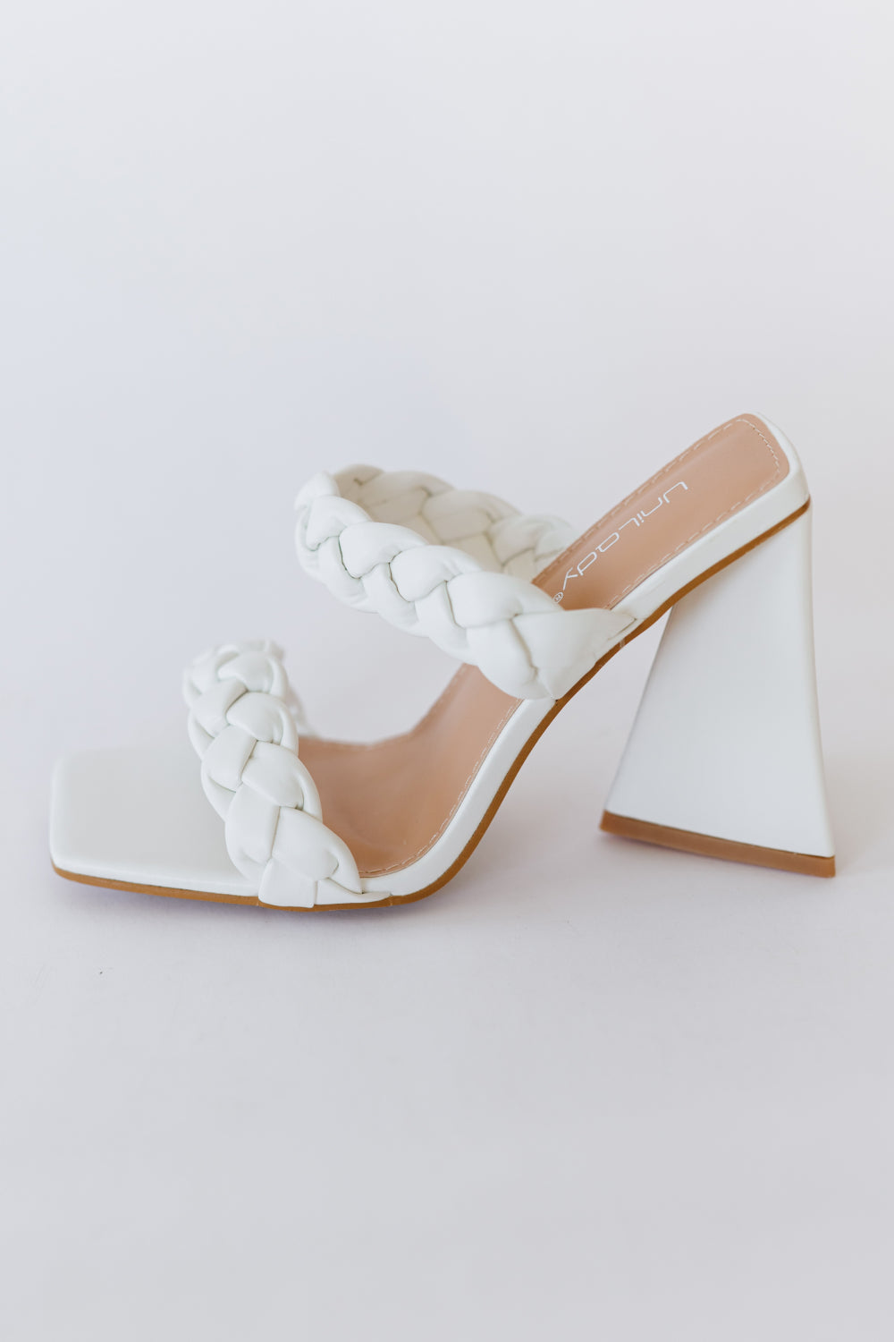 WeeBoo Celebrate the Day Woven Double-Strap Heeled Sandal