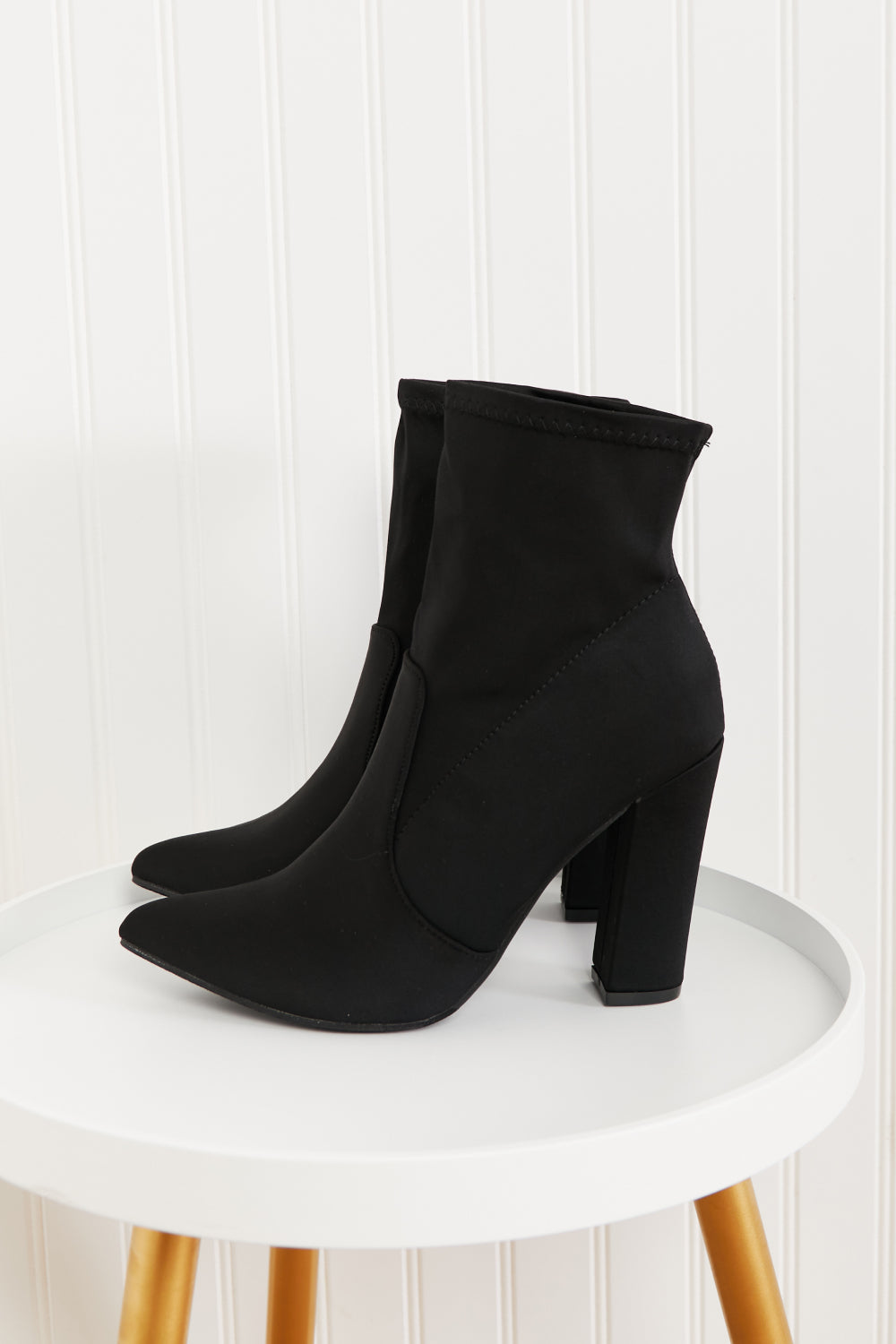 WeeBoo West End Pointed Toe Heeled Booties