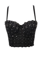 Load image into Gallery viewer, Beaded Lace Bustier
