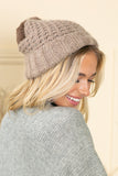 Ribbed Trim Beanie