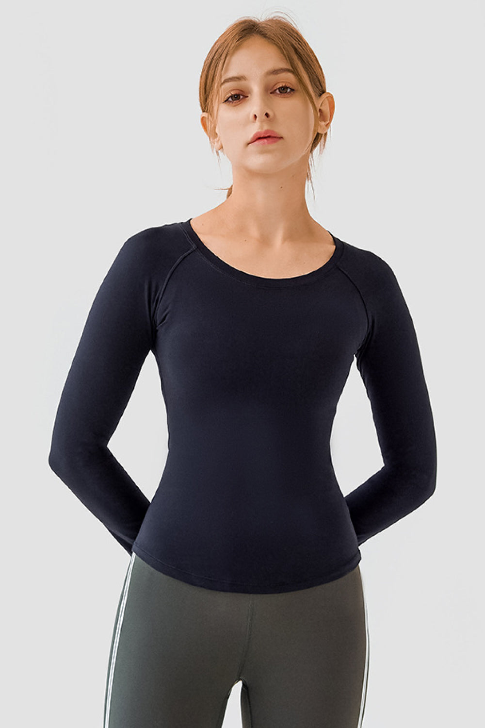 Long Sleeve Yoga Athletic Top